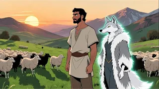 راعي فقير تزوج من ذئبه من الجن وماحدث وكيف تغير حياته 