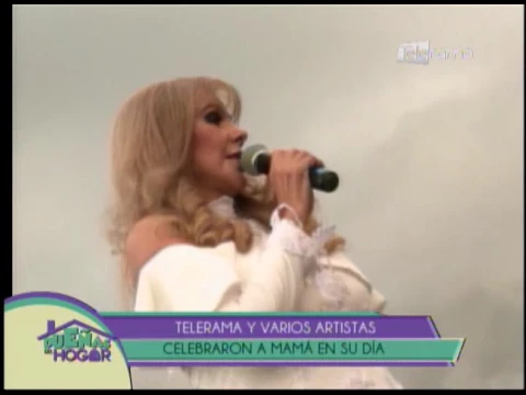 Telerama y varios artistas celebraron a mamá en su día