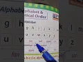 ALPHABETICAL-ORDER