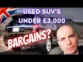 CHEAP used SUVs Cheap 4x4 s - Used SUV s Under 3k