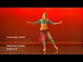 Belly dance step-hip with music from the Love Potion Workout with Neon