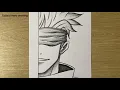 Download Lagu How To Draw Gojo Satoru Step By Step Easy | Anime Drawing Easy | Gojo Satoru drawing | Easy Drawing
