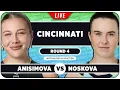 ANISIMOVA vs NOSKOVA WTA Cincinnati 2026 LIVE Tennis Watchalong