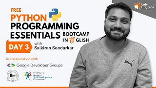 Day 3 Decision Making Free Python Programming Essentials Bootcamp in HINGLISH 5 Days