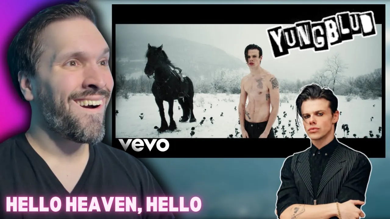 FIRST TIME Reacting To YUNGBLUD - Hello Heaven, Hello (Official Music Video) FIRST TIME Reacting To YUNGBLUD - Hello Heaven, Hello (Official Music Video)