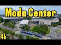 Moda Center from Above - Aerial Drone Tour of Portland Trail Blazers Home