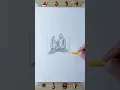 How to draw the Nativity scene