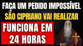 ORAÇÃO PODEROSA de SÃO CIPRIANO para REALIZAR um PEDIDO IMPOSSÍVEL em 24 horas