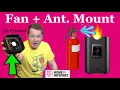 Cooling Fan and External Antenna Pigtail Mount for T-Mobile Home Internet Arcadyan KVD21 Gateway
