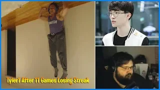 Tyler1 After 11 Games Losing Streak | Faker Genius Calculation | LoL Daily Moments Ep 457
