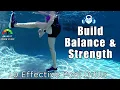 Balance Training in the Pool 10 Drills for Strength Stability All Levels