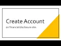 Account Creation Tutorial