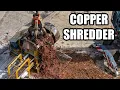 Copper Shredder Cable Recycling Scrap Yard Tour Ron Hull Jnr Sheffield Former CF Booth Site
