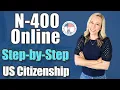How to apply N400 Online How to File Your Application for Naturalization Online US Citizenship
