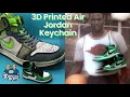 Air Jordan 1 Keychain 3D Printed and it s Insane