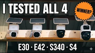 Eufy Solar Camera Battle E30 vs E42 vs S340 vs S4 Don t Buy the Wrong One