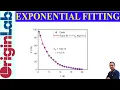 Exponential Fitting Using OriginLab 2021 - 27