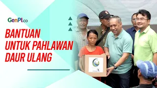 Berkah Ramadan, Yayasan Mahija dan Frestea Berikan Bantuan untuk Pahlawan Daur Ulang