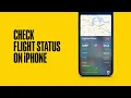 Track flight status on iPhone easily