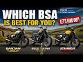 Which BSA Motorcycle is best for you in 2026 We review test ride all 3 of the current range