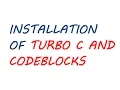 C 02 - Installation of Turbo and Codeblocks