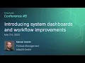 Checkmk conference Introducing system dashboards and workflow improvements