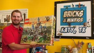 Classic LEGO Castle & More! Tour of Bricks & Minifigs Store in Katy, Texas