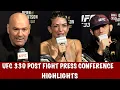 UFC 330 Post Fight Press Conference Highlights