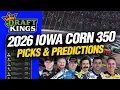 NASCAR Iowa DraftKings Picks Strategy Predictions