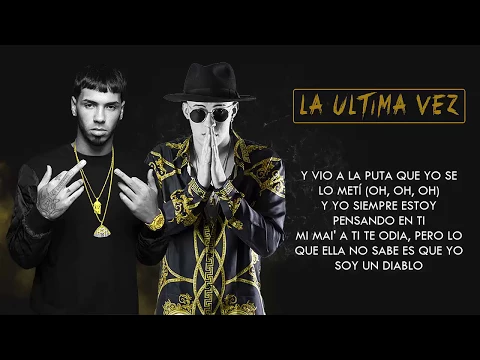 Download MP3 La Última Vez - Anuel AA ft. Bad Bunny | Video Letra 2017