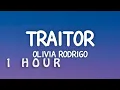 Download Lagu [1 HOUR 🕐 ] Olivia Rodrigo - traitor (Lyrics)