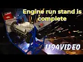 Engine run stand to test your build before installation