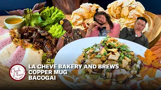La Cheve Bakery and Brews Copper Mug Bacogai Check Please Bay Area