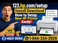 1-844-334-2929 - 123 hp Install Download How to Setup New HP Printer Easily