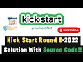 Round E Google Kick Start 2022 Solution With Source code Color game In python