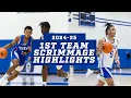 Duke Basketball 2024-25 1st Team Scrimmage Highlights