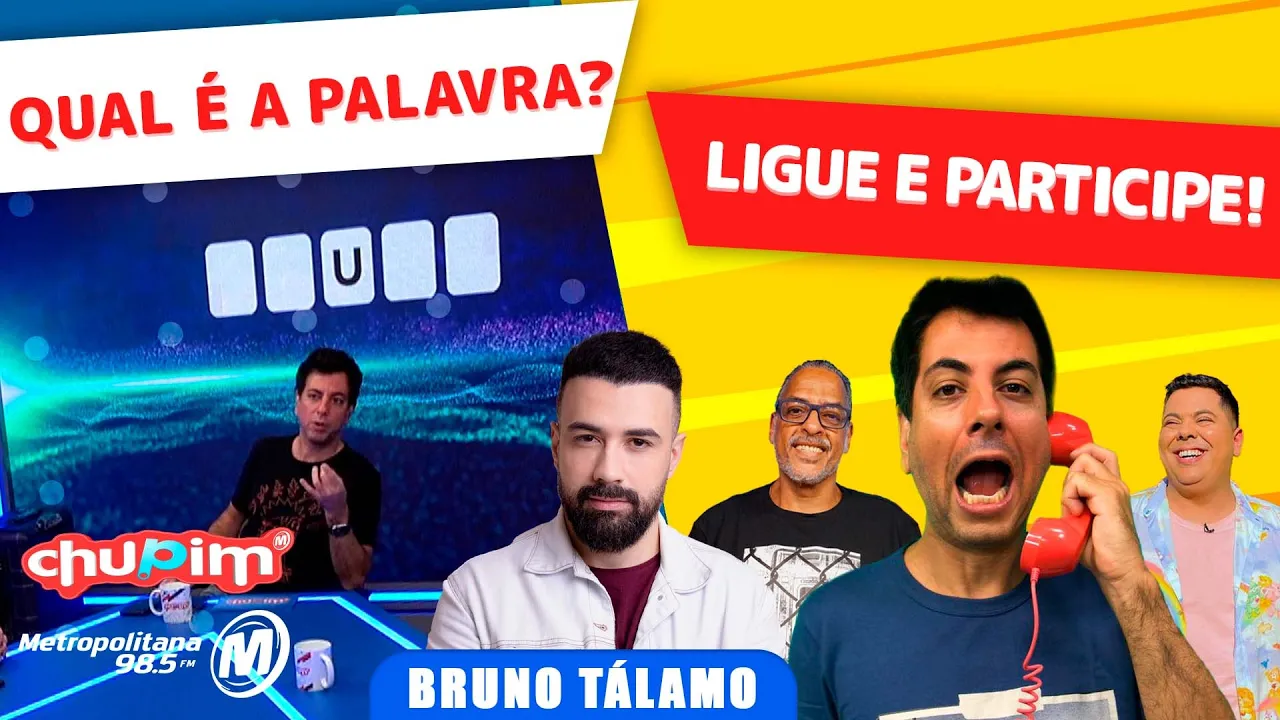 BRUNO TÁLAMO - PALAVRA MISTERIOSA!!! - 07/07/2023