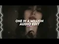 Jordan Sandhu - One in a million - audio edit