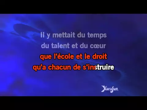 Download MP3 Karaoké Il changeait la vie - Jean-Jacques Goldman *