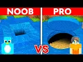 Download Lagu NOOB vs PRO: SECRET ROUND UNDERWATER TUNNEL Build Challenge in Minecraft