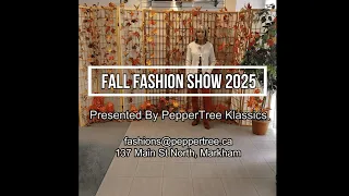 Fall Fashion Show 2025 - Presented by Peppertree Klassics