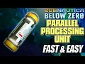 All The Parallel Processing Unit Locations Fast Subnautica Below Zero Guide