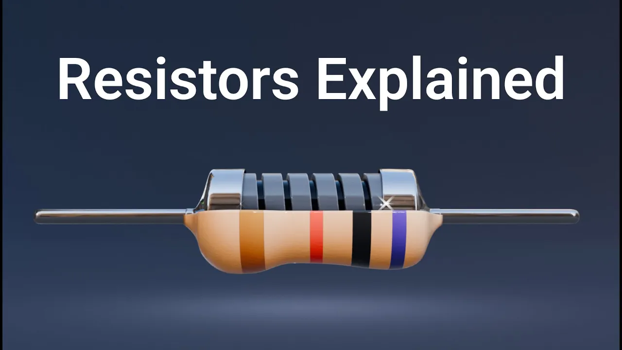 Resistors Explained & Ohm's Law Made Simple! | What Are Resistors? & How Do Resistors Work?
