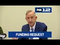 Portland mayor asks Washington Clackamas counties for millions to help fund homeless shelters