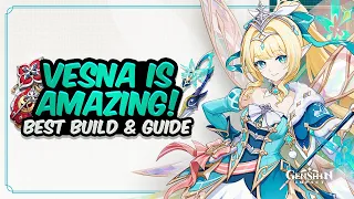 COMPLETE VESNA GUIDE! Best Vesna Guide - Artifacts, Weapons, Teams & Showcase | Genshin Impact