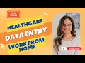 Healthcare Data Entry Work From Home Job Full Time Second Shift No College Degree Needed USA