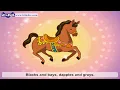 All the Pretty Little Horses | Nursery Rhymes by Little Fox