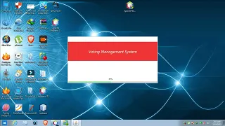java swing splash screen Voting Management System Part 1 java swing tutorial