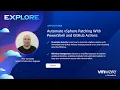 CMTY1917BCN - Automate vSphere Patching with PowerShell and GitHub Actions