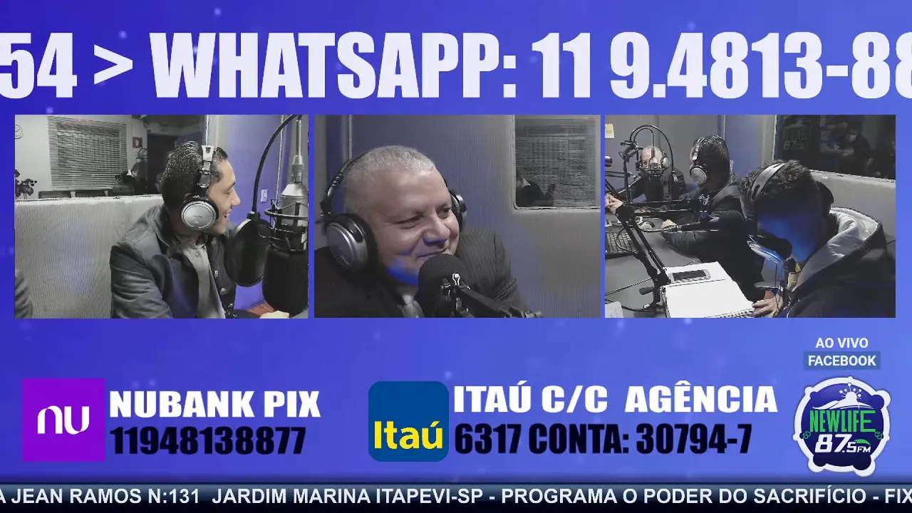 RÁDIO NEW LIFE FM - PROGRAMAÇÃO ???? AO VIVO!